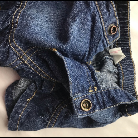 CARTERS stretch pants & CIRCO jean skirt 6M - Picture 4 of 10